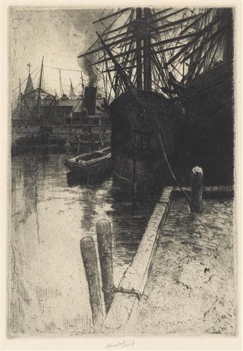 CHARLES MIELATZ Three etchings.